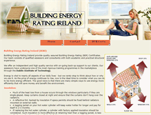 Tablet Screenshot of buildingenergyireland.ie